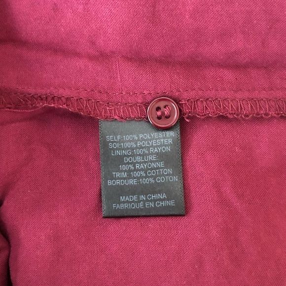 Wayf Lace Mini Dress in Burgundy Back Cutout Short Sleeves size XS Revolve - Picture 10 of 13